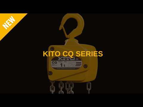 Diapositive 4 - Palan manuel Kito CQ010, capacité 1000 kg, course 3 m (vidéo)