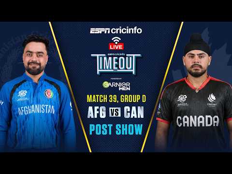 Afghanistan vs Canada Post-match LIVE  | T20 World Cup 2026 | Can AFG end on a high?