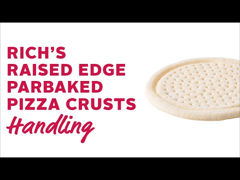 Rich Products Par-Baked Pizza Crust Handling Video