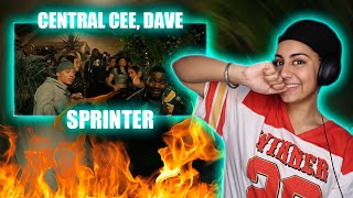 BEST DUO! Central Cee x Dave - Sprinter [Music Video] [REACTION]