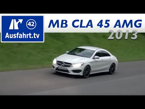 Fahrbericht einer Probefahrt mit dem 2013 Mercedes Benz CLA 45 AMG