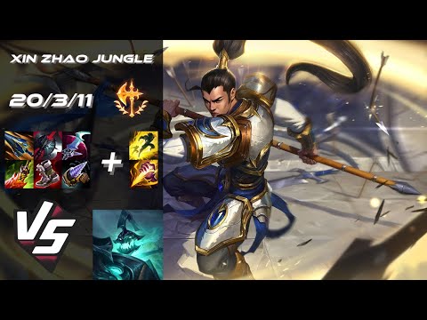 JUNGLE Xin Zhao vs Hecarim - NA Grandmaster Patch 14.11