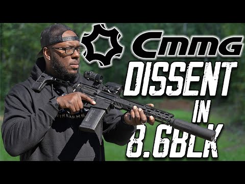 The CMMG Dissent 8.6BLK Pistol \u0026 DEFCAN Suppressor