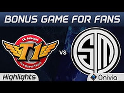 SKT vs TSM Highlights Special Pre Playoffs show match SK Telecom vs Team Solo Mid