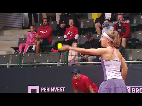 Barbora Strýcová (CZE) vs. Karolína Muchová (CZE) - 29. 6. 2020