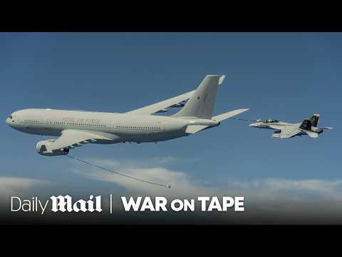 This is why the RAF can hit any target on Earth | War On Tape | Daily Mail