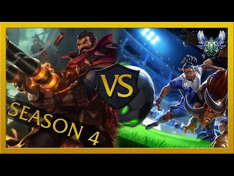 LoL Season 4 Ranked #032 - Graves vs. Lucian [AD Carry] [Diamond] [German]