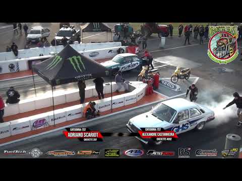 AP turbão nos Chevette TST de pneu Toyo! 0 @ 262 km/h em 8 segundos