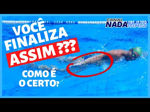 BRAÇADA DE CRAWL - VOCÊ FINALIZA CERTO? - CANAL NADA MAIS