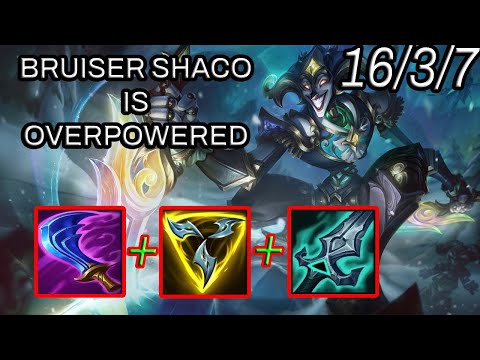 Bruiser Shaco jungle S14 - Rank: Emerald I
