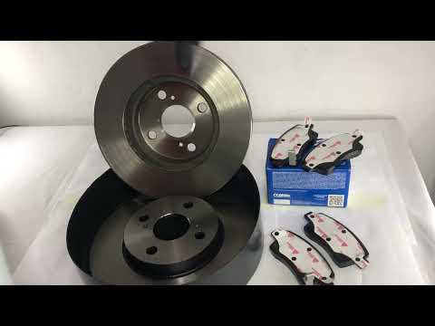 Disco + pastilha de freio dianteiro Etios Yaris 1.3 1.5 2019, com 6 meses de garantia