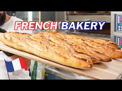 Um dia em uma padaria 100% Bio〈 Le fils des artesãos 〉Pains au levain uniquement!