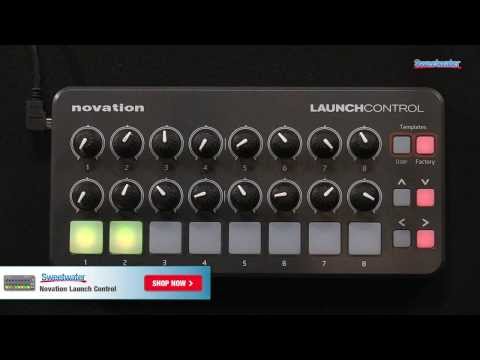 Novation Launch Control USB Control Surface Demo - Sweetwater Sound