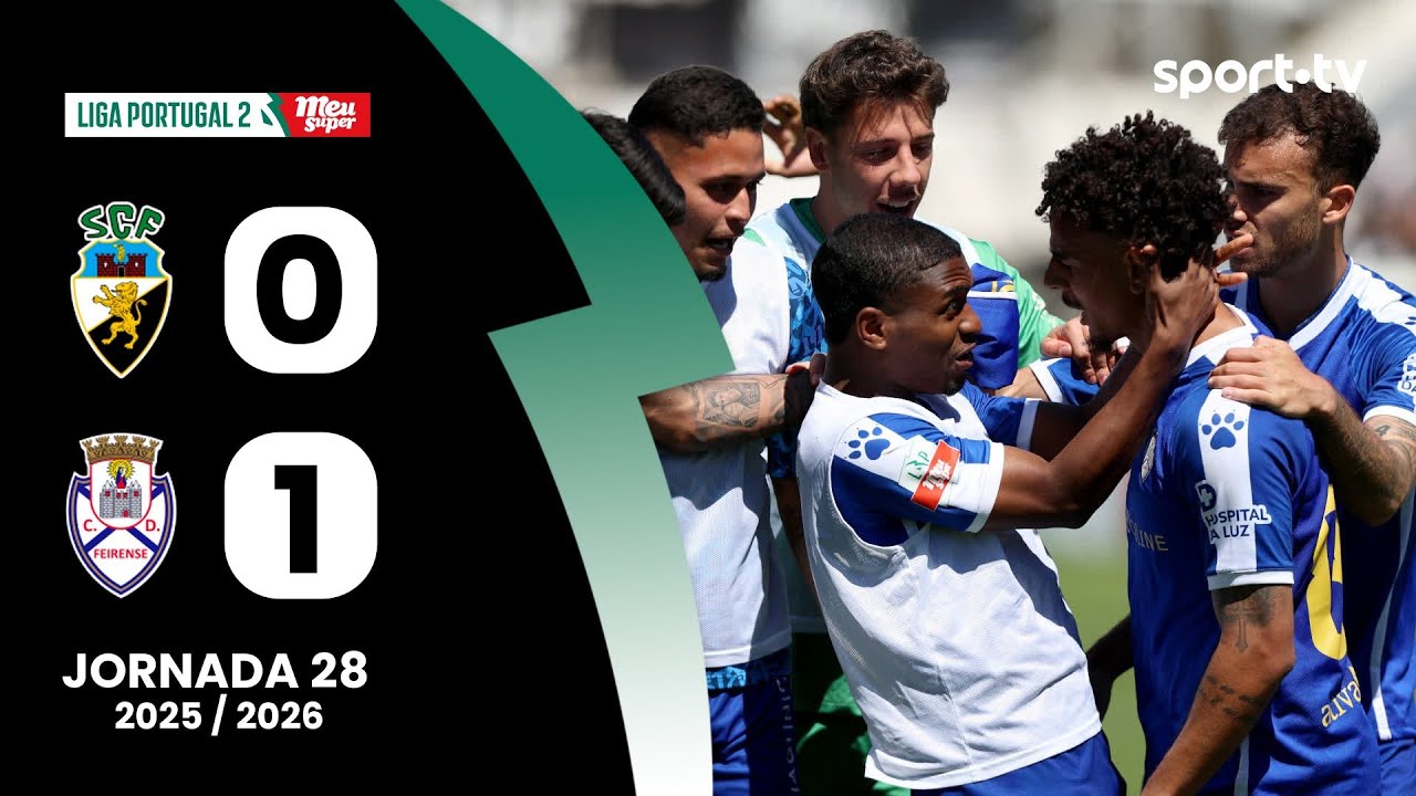 SC Farense vs Feirense Highlights