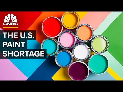 アメリカでペンキが足りない（Why The U.S. Is Running Out Of Paint）