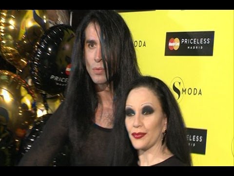 Alaska y Mario Vaquerizo, de fiesta ochentera