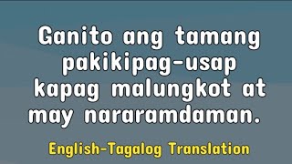Download lagu 100 EXPRESSIONS WHEN SAD AND FEELING DOWN | TAGALOG TRANSLATION  mp3