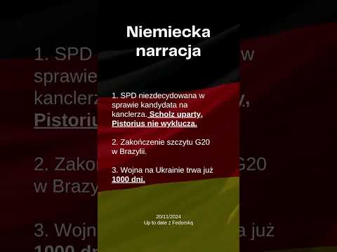 Up to date z Fedorską 20/11/2024