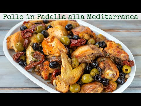 POLLO IN PADELLA ALLA MEDITERRANEA Ricetta Facile di Benedetta