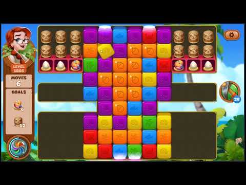 Lost Island Blast Adventure Level 1866 - NO BOOSTERS 🏝️ | SKILLGAMING ✔️