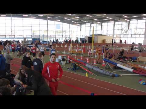 NDM Halle 2.2.2014 - 800m Männer 1. Zeitlauf