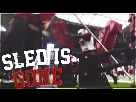 Chandler Jones DESTROYS Tackling Sled!