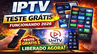 IPTV TESTE GRÁTIS 2026: Como Testar a Melhor Lista IPTV Agora