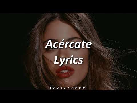 TINI - Acércate ( Lyrics / Letra )