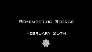 Happy Birthday George! February 25th, 2015