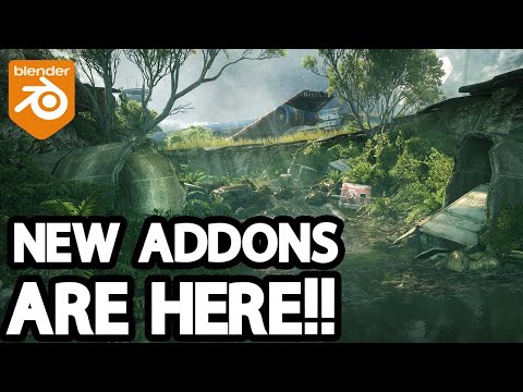 New Blender Addons Have Been Released
