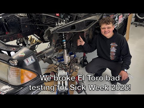 We broke El Toro REALLY BAD 2 Days Before Sick Week Starts! (This May Not Be Fixable)