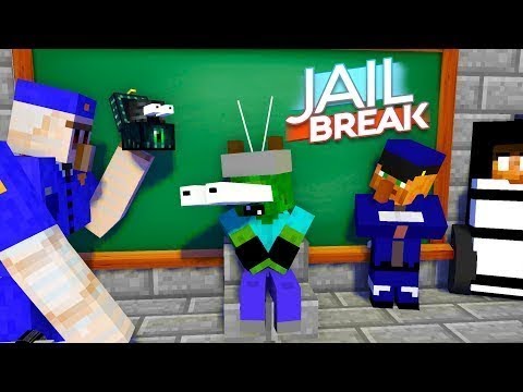 Monster School : JailBreak Challenge Part 2 - Minecraft Animation