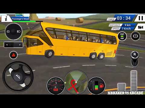 Euro Bus Simulator 2018 | Bus Transport Passengers: Madrid to Rome - Android GamePlay FHD