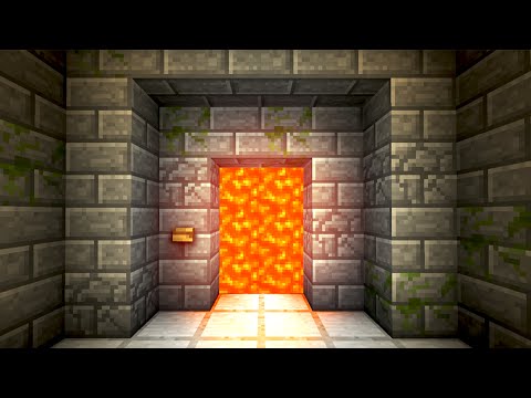 Automatic Lava Door! - Minecraft Tutorial
