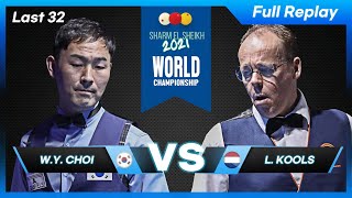 Last 32 - Wan Young CHOI vs Ludo KOOLS (73rd World Championship 3-Cushion)