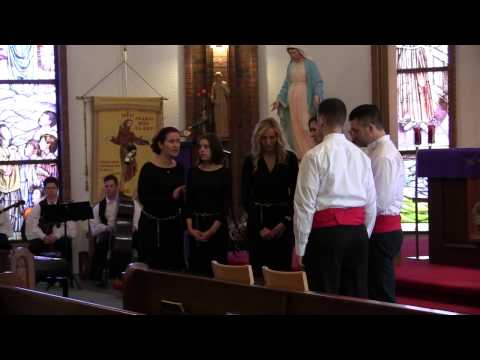 Klapa Kartolina - Zaspalo je siroče - St. Francis of Assisi Church, Mar 2015