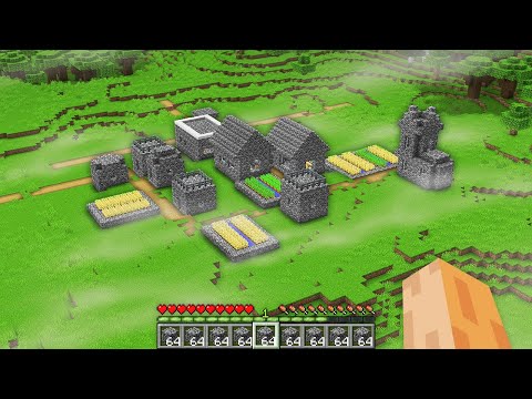 Who Build this Secret BEDROCK Village in My Minecraft World ??? New Bedrock Block Generation !!!