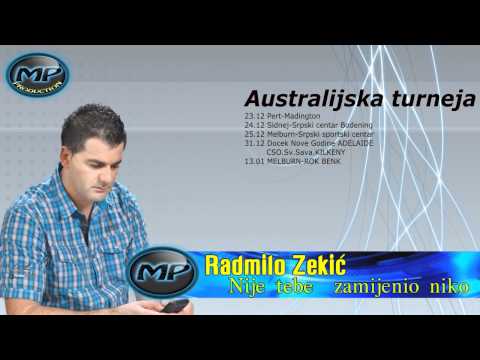 RADMILO ZEKIĆ   Nije tebe zamijenio niko HD