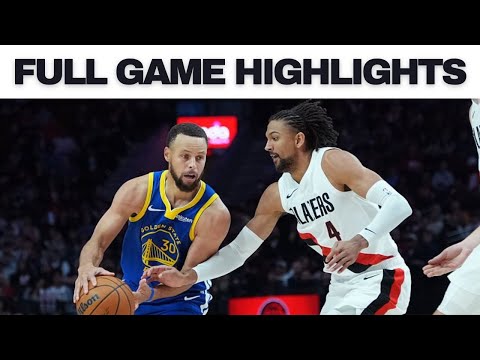 Golden State Warriors vs Portland Trail Blazers | Full Highlights | Oct 24 | 2025-26 NBA Season
