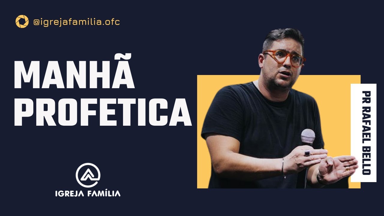 PR RAFAEL BELLO - ABRA MÃO DO REMO – IGREJA FAMILIA