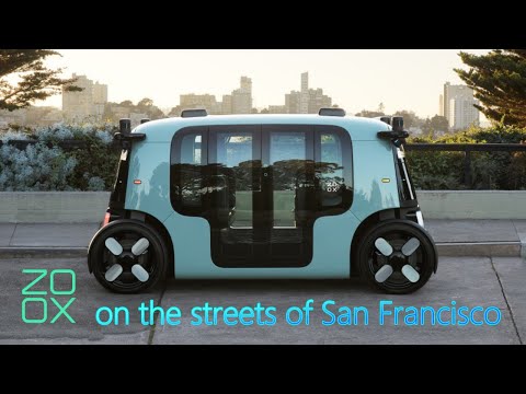 Zoox on the streets of San Francisco
