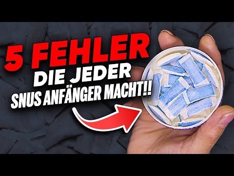 5 Fehler die jeder Snus Anfänger macht!! 🤯🚫 Update 2025