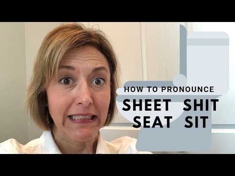 Learn to Pronounce SHEET 🧻 SHIT 💩 SEAT 🚽 SIT 🪑 | English Pronunciation Lesson | #learnenglish