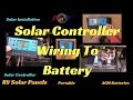 rv solar controller wiring to a 12volt battery rv solar panel rv solar
off grid battery charger