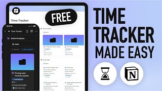 FREE Notion Time Tracker – Simplify Your Tasks, Save Time, and Boost Productivity 🚀