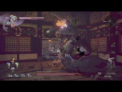 Nioh 2 - Yatsu no Kami "The Golden Castle" Boss Fight (Boss #40) - Solo