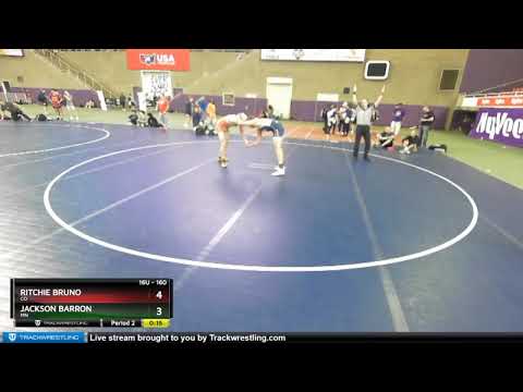 160 Lbs Cons. Round 5 - Ritchie Bruno, CO Vs Jackson Barron, MN 0be2