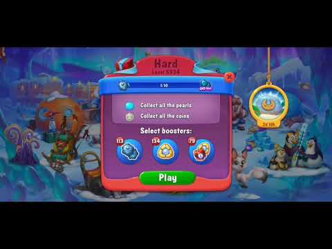 Fishdom 6934 Hard Level - NO 💣🧨💥