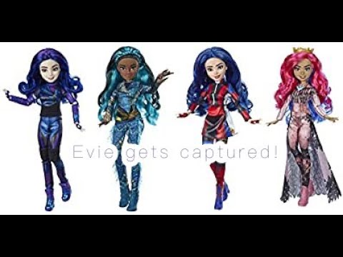 Evie gets captured! Mal and Uma have to save her! Disney Descendants 3.