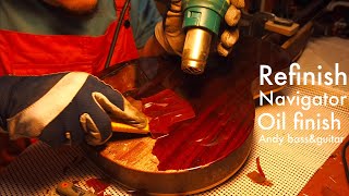 Video thumbnail for Navigator Les Paul Refinish (Part 1 of 2) by Andy bass & guitar